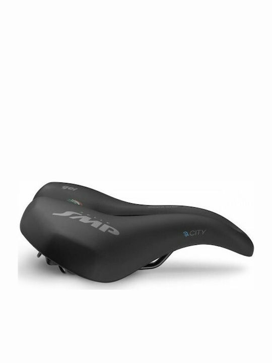 Selle SMP Σέλα Ποδηλάτου Carbon Μαύρη με Gel