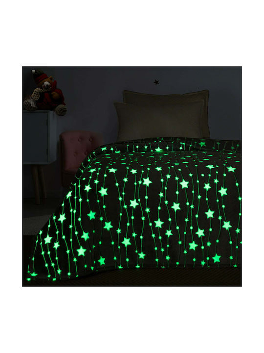 Beauty Home Fleece Blanket Art Fluorescent Gray 160x220cm 6136KB