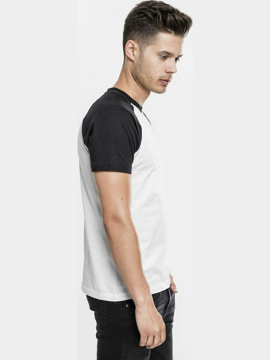 Contrast T-shirt White / Black