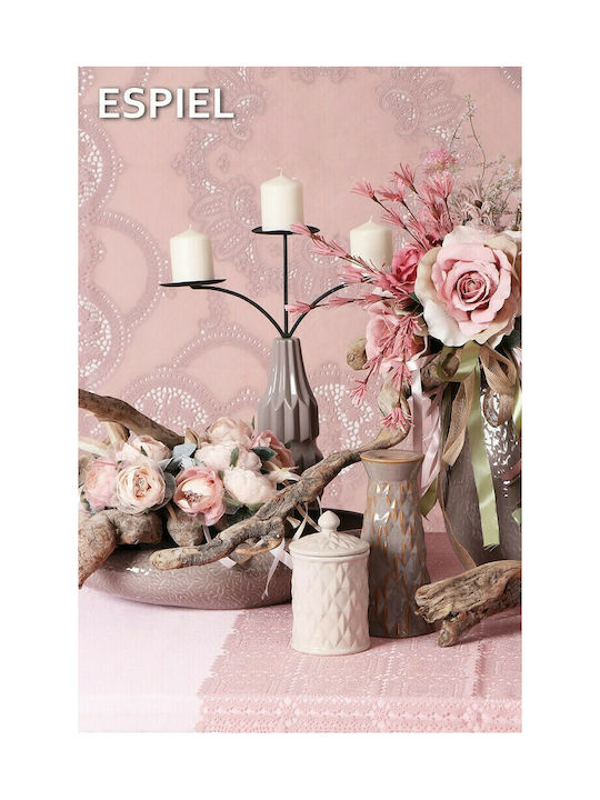 Künstlicher dekorativer Zweig Rosa 44cm Espiel
