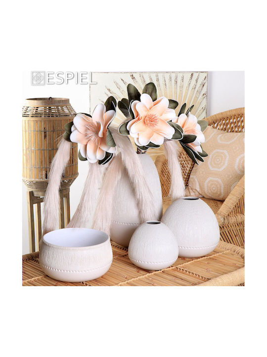 Espiel Ramură Decorativă Artificială Beige 112cm 1buc