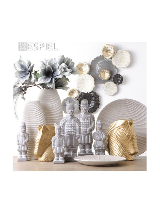 Espiel Decorative Statuette made of Concrete Warrior 15x10x39cm 1pcs