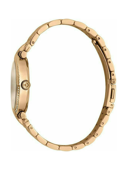 Just Cavalli Watch with Pink Gold Metal Bracelet JC1L105M0095