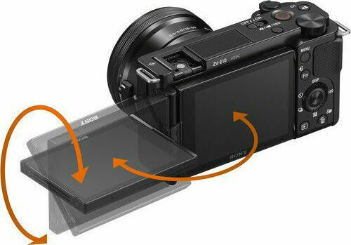 Sony ZV-E10 Mirrorless Cameră Body Neagră