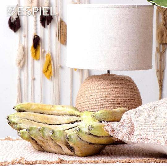 Espiel Banana Bol Decorativ Ceramică Galben 26x22x21.9cm 1buc Espiel Banana Bol Decorativ Ceramică Galben 26x22x21.9cm 1buc