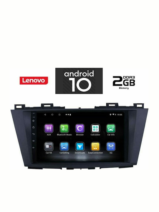 Lenovo Car-Audiosystem für Mazda 5 (Bluetooth/USB/AUX/WiFi/GPS) mit Touchscreen 9" IQ-AN X6835_GPS