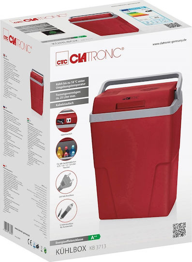 Clatronic Cool Box KB 3713 Frigider Portabil 22lt Roșu