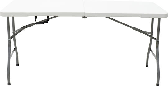 Tisch Zusammenklappbar Rodeo White 183x76x74cm