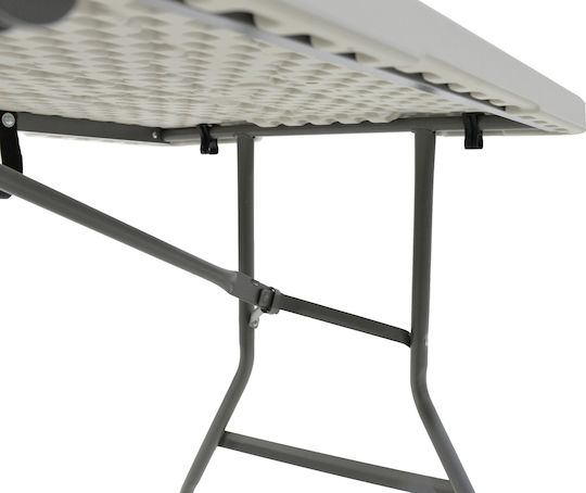 Tisch Zusammenklappbar Rodeo White 183x76x74cm