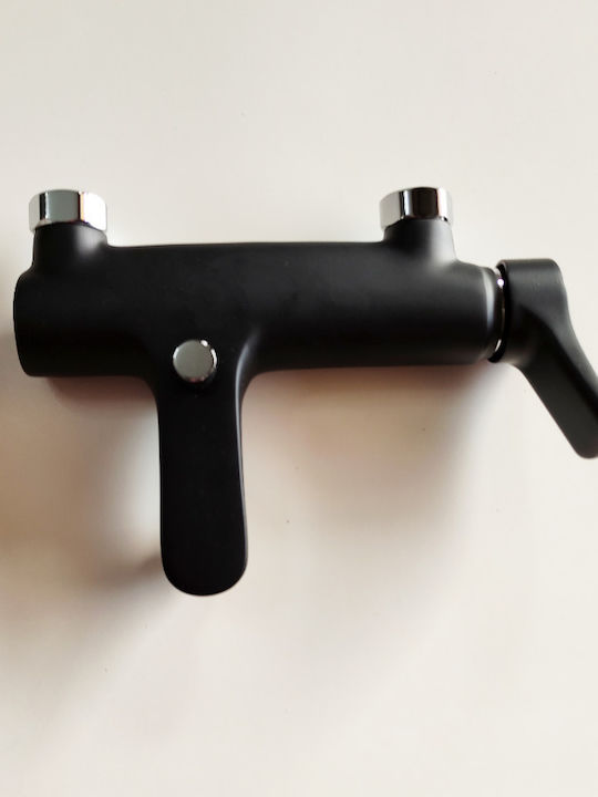 Wtsgroup Zipponi Green Mixing Bathtub Shower Faucet Complete Set Black