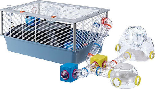 Ferplast Criceti Rodent Cage Blue 78x48x39cm