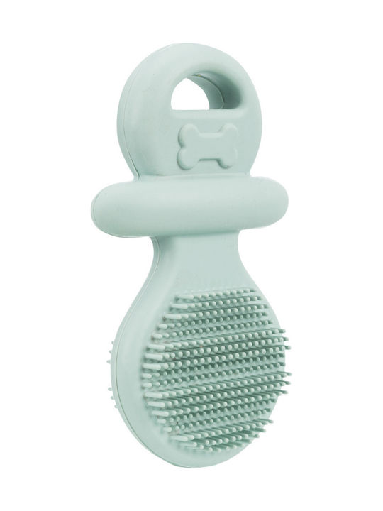 Trixie Pacifier Teether Toy Dog Puppy Junior Jucărie pentru Cățeluș din Cauciuc 9εκ. Albastru deschis 1buc