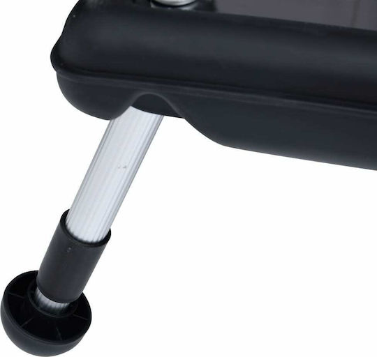 vidaXL Panou de Încălzire pentru Piscină din Aluminiu 110x65 cm Negru 2 buc
