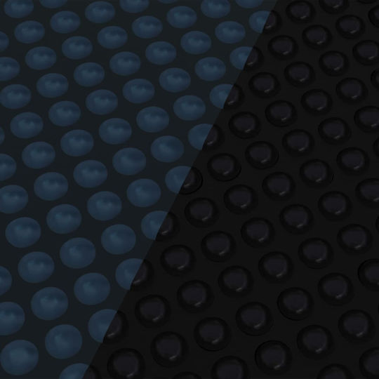 vidaXL Solar Pool Cover Parallelogram Black 500x300cm