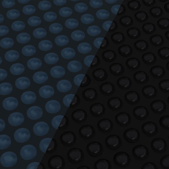 vidaXL Solar Rectangular Pool Cover Pool Cover Black/Blue made of Polyethylene 549x274cm 1pcs
