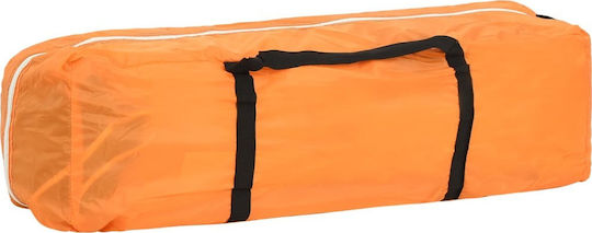 vidaXL Сенник за басейн Покривало за басейн сиво 500x433x250 см, платно 500x433бр 1бр