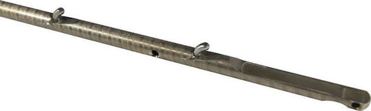 Epsealon Speargun Shaft Tahiti Double Wing Tahitian Shaft with Shark Fins Double Barbed 7mm/160cm