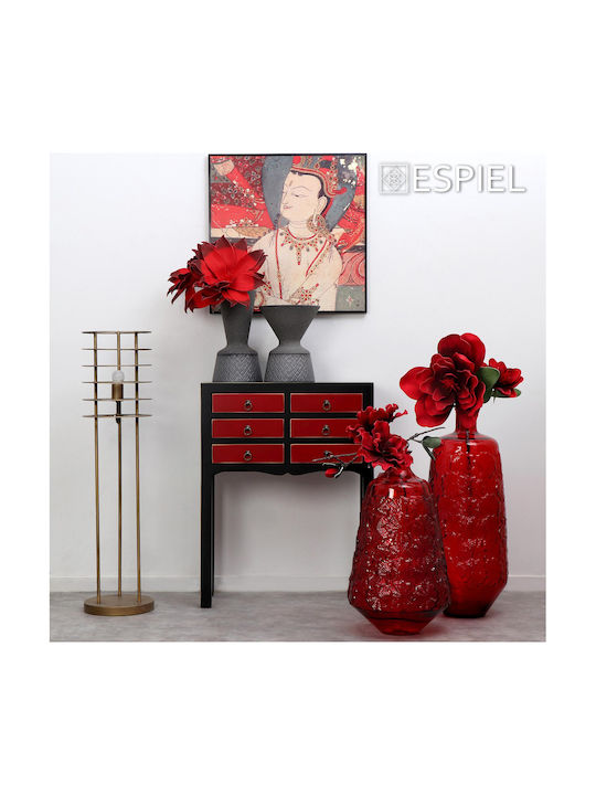 Espiel Floor Lamp H55xW21cm. with Socket for Bulb E27 Gold