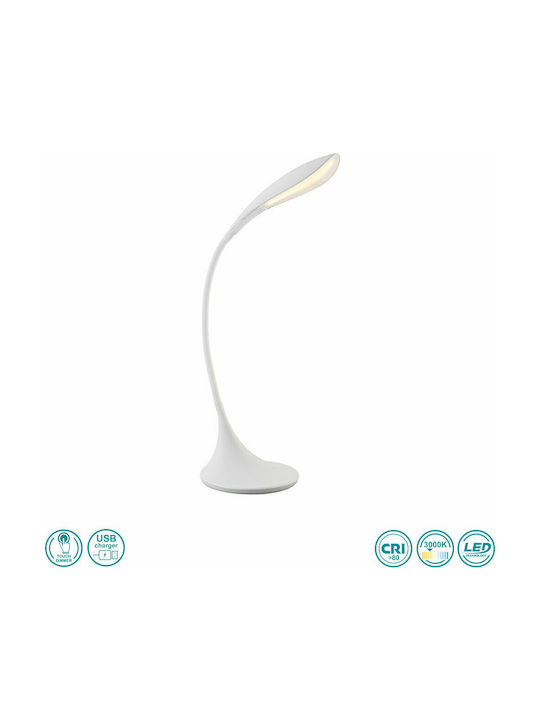 Globo Lighting Shannon 58242 Iluminat de Birou cu LED Braț Flexibil Globo Lighting Shannon 58242 Iluminat de Birou cu LED Braț Flexibil