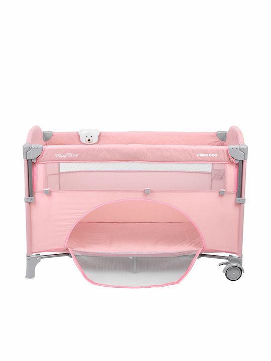 Kikka Boo Milky Way 2020 Playpen 2 Levels with Mattress Pink 125x65cm