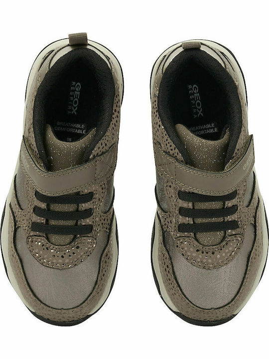 Calco Kids Sneakers Anatomic with Scratch Brown