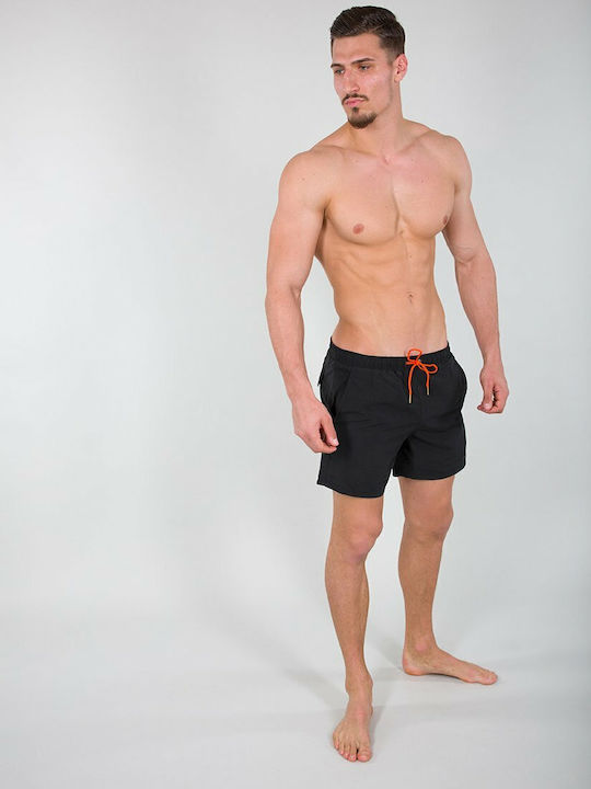 Costume De Baie Bărbați Pantaloni Scurți Negri
