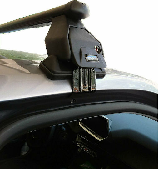 Menabo (with Roof Rack Legs) Black
