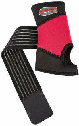 Power System Elastic Wrist Brace with Strap in Black Color PS-6010