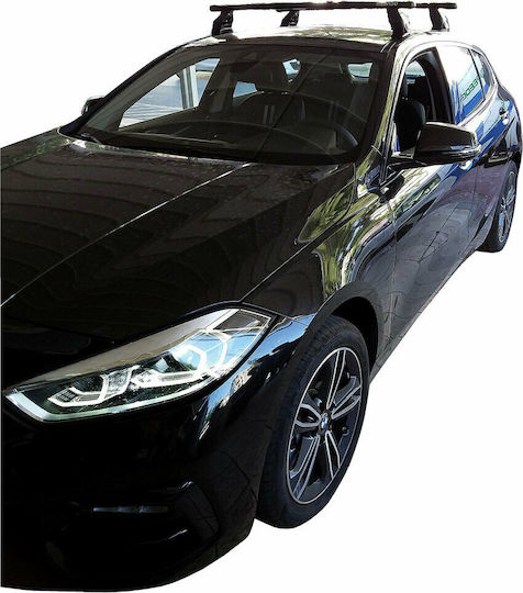 Menabo (with Roof Rack Legs and Lock) Black