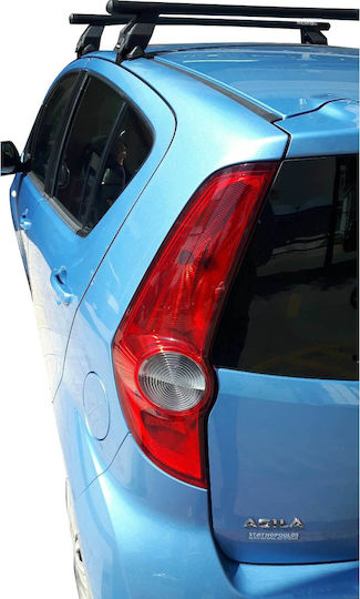 Menabo (with Roof Rack Legs and Lock) Black