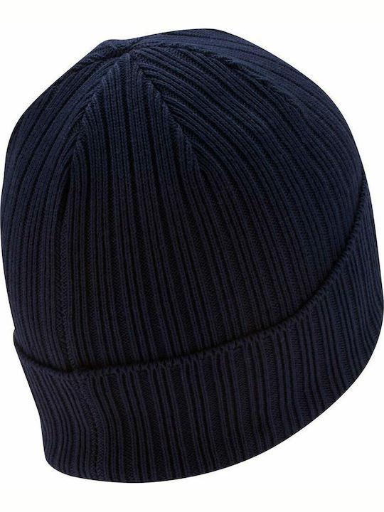 Active Foundation Beanie Ανδρικός Σκούφος με Rib Πλέξη σε Navy Μπλε χρώμα