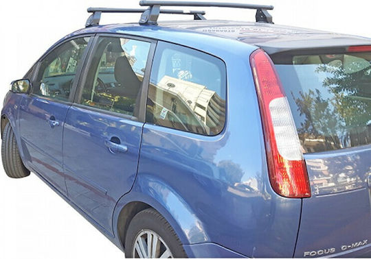 Menabo (with Roof Rack Legs and Lock) Black