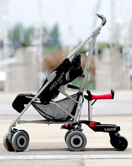 Lascal Buggy Board Stroller Red