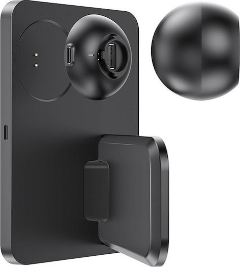 Hoco Kabelloses Ladegerät (Qi Pad) 15W Schwarzs (CW33)