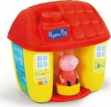 Baby Clementoni Bauklötze Peppa Pig Clemmy Bucket Für 1,5+ Jahre 6 Stück