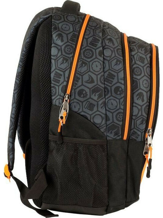 Gim Hot Wheels School Bag Backpack Elementary, Elementary in Black color 27lt