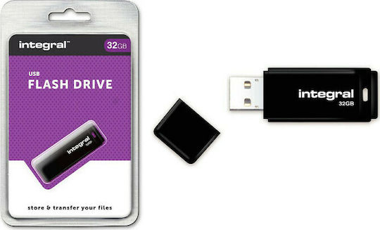 Integral Pastel 32GB USB 2.0 Stick Μπλε