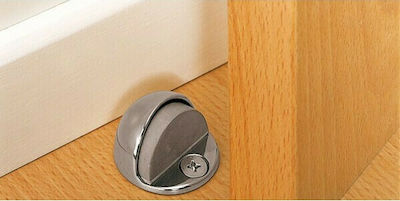 Door Stopper Magnetic Metallic Χρώμιο 1pcs