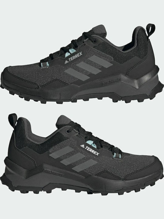 adidas Terrex Ax4 Primegreen Men's Hiking Shoes Core Black Grey Three Mint Tone