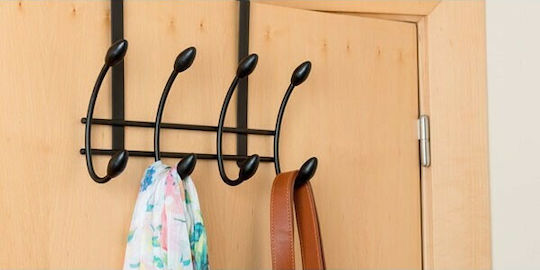 Inofix Door Hook 8 Slots Metallic 30.6x10.9x20.8cm