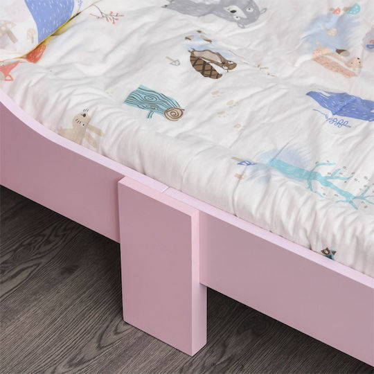 Princess Pat pentru Copii Single Roz pentru Saltea 70x140cm