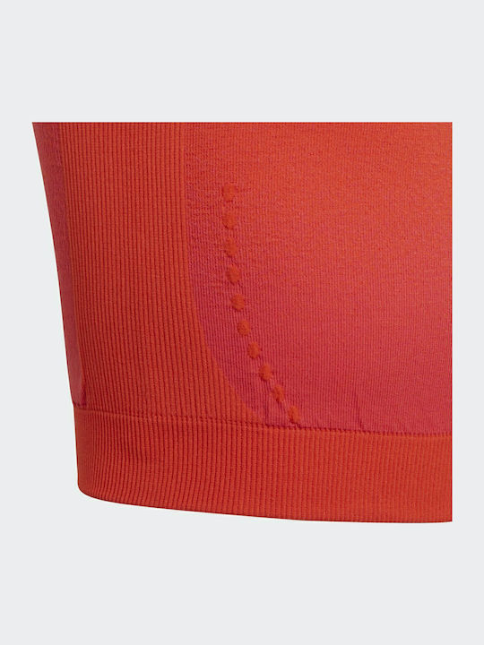adidas Aeroknit Aeroready Bustieră pentru copii Roșu