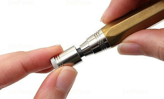 Kaweco Sketch Up Μηχανικό Μολύβι Σχεδίου από Ορείχαλκο 5.6mm με Ξύστρα 1τμχ Κίτρινο