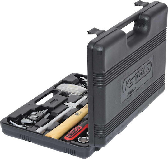 Ks Tools 1/4"+1/2" 911.0650 Tool Case with 50 Tools