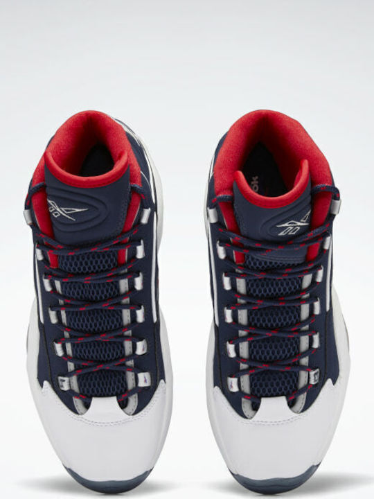 Question Mid Мъжки Чънки Маратонки Vector Navy / Cloud White / Vector Red