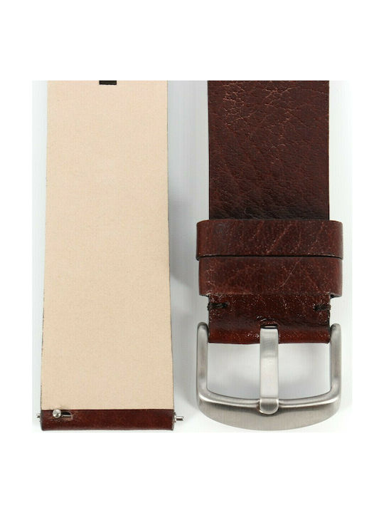 Rochet Utah Leather Strap Brown 20mm