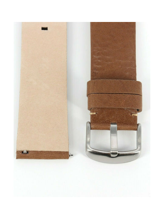 Rochet Utah Leather Strap Brown 24mm