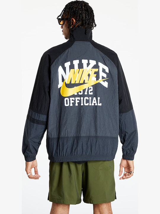 Nike Sportswear Athletic Jacket Anthracite / Black