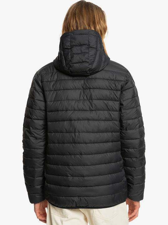 Scaly Winter Jacke Puffer Schwarz