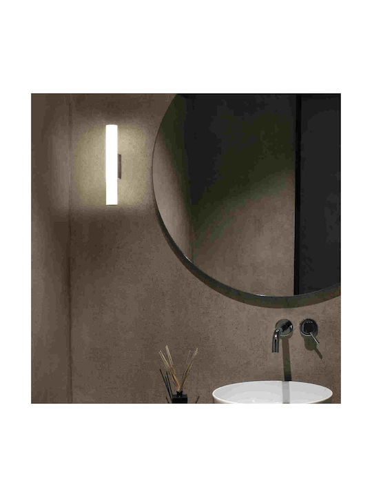 Faro Barcelona Classic Lamp Bathroom with Integrated LED and Warm White Light Black 31x4cm